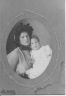 Ella (Mcbeath) Leader with baby Thomas Allen Leader 1904