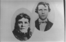 Bridget (Allen) Leader and Thomas E Leader 1863